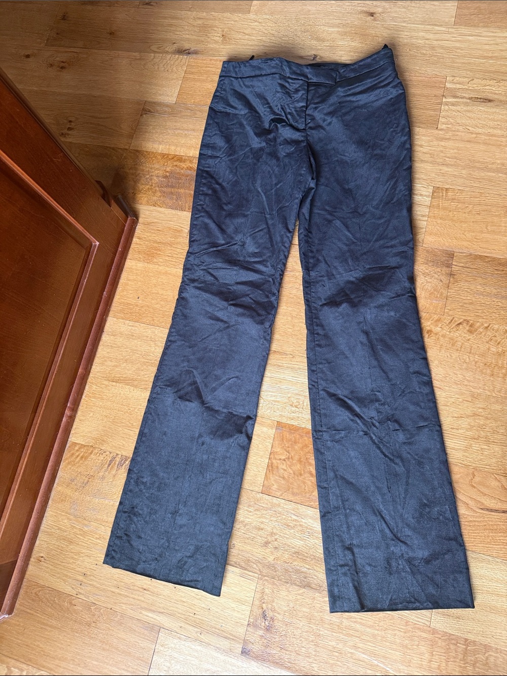 Alexander McQueen black Suede Pants